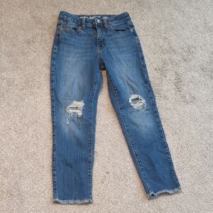 Cat & Jack Kids Distressed Jeans - Blue